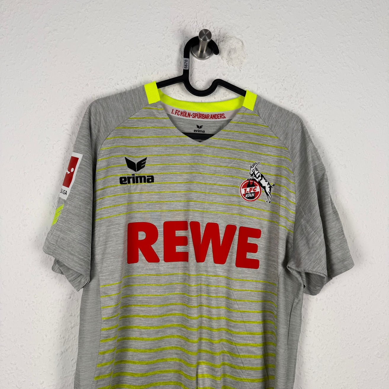 Trikot - 1. FC Köln - Bittencourt - 2017/2018 - M - Auswärts