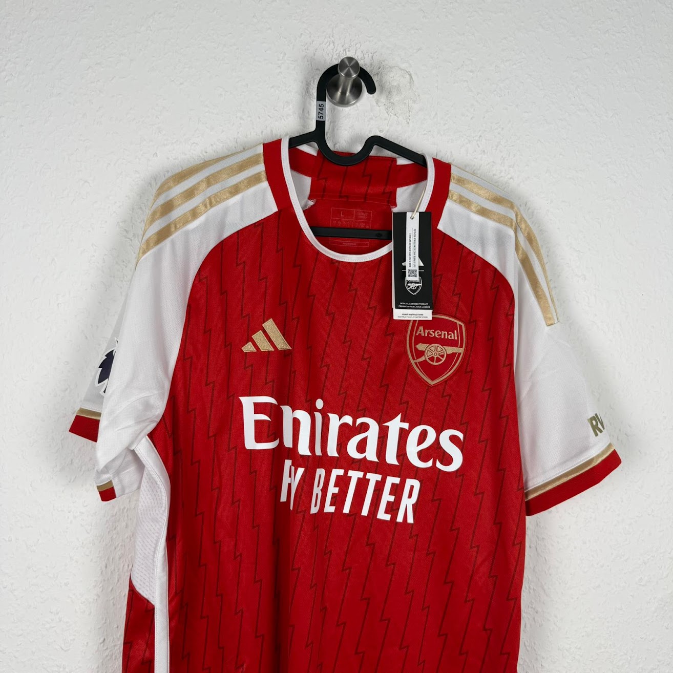 Trikot - Arsenal FC - Declan Rice - 2023/2024 - L - Heim - Neu