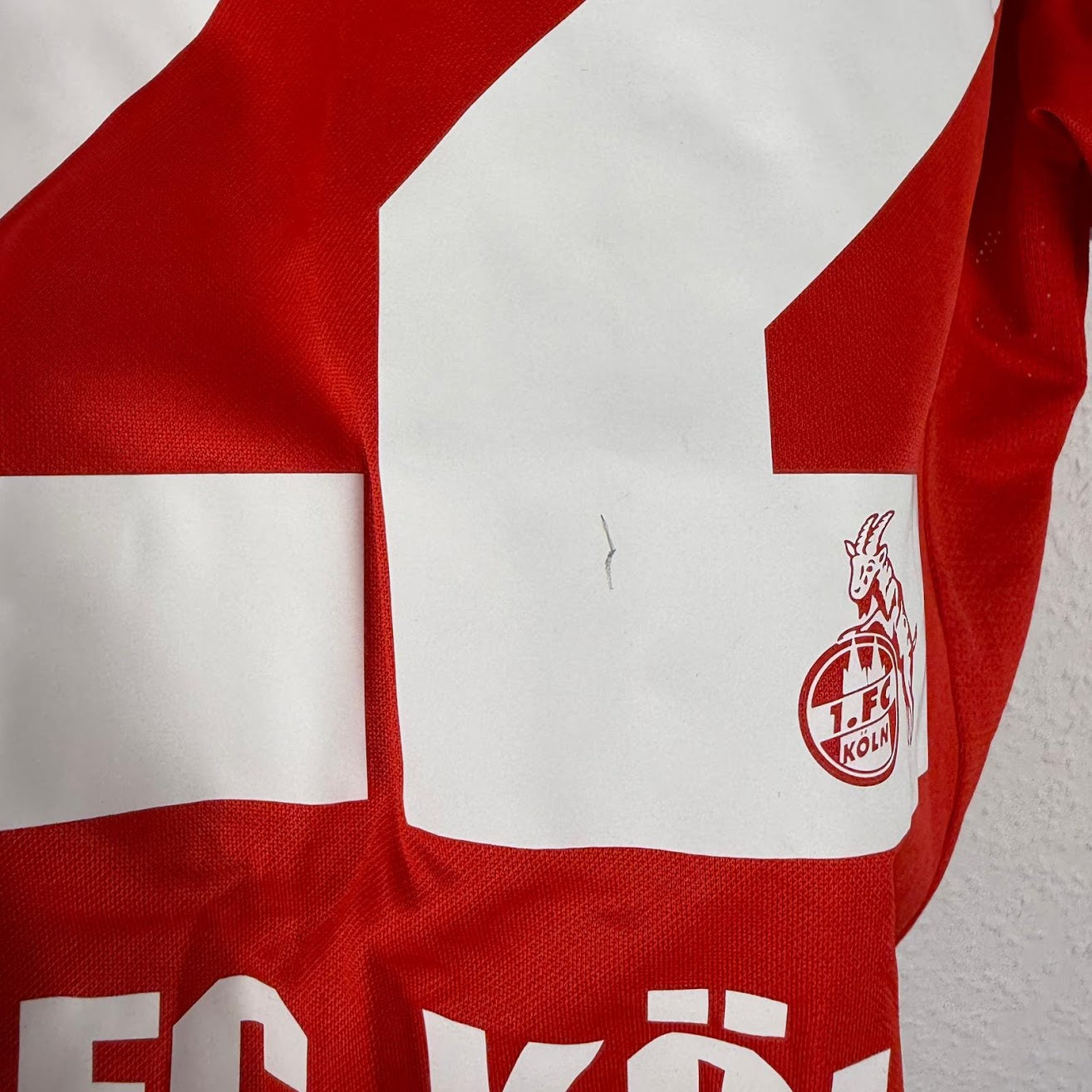 Jersey - 1. FC Köln - Daniel Halfar - 2015/2016 - M - Away