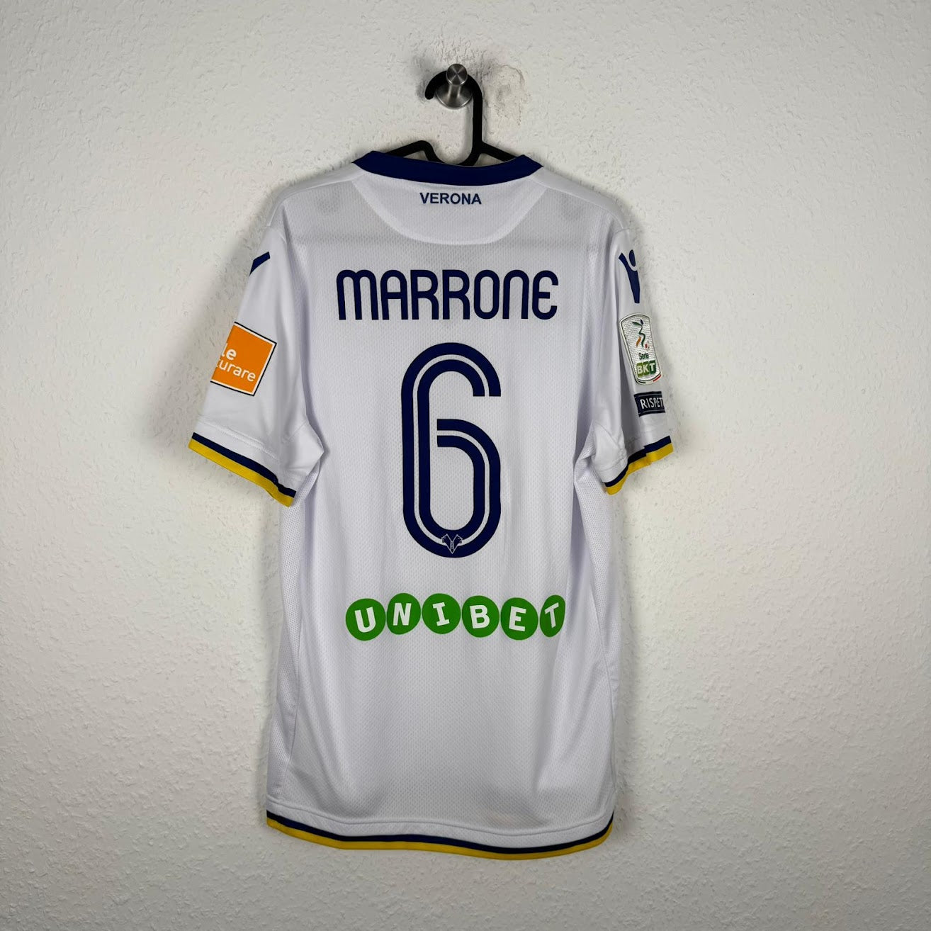 Trikot - Hellas Verona - Luca Marrone - 2018/2019 - L - Auswärts