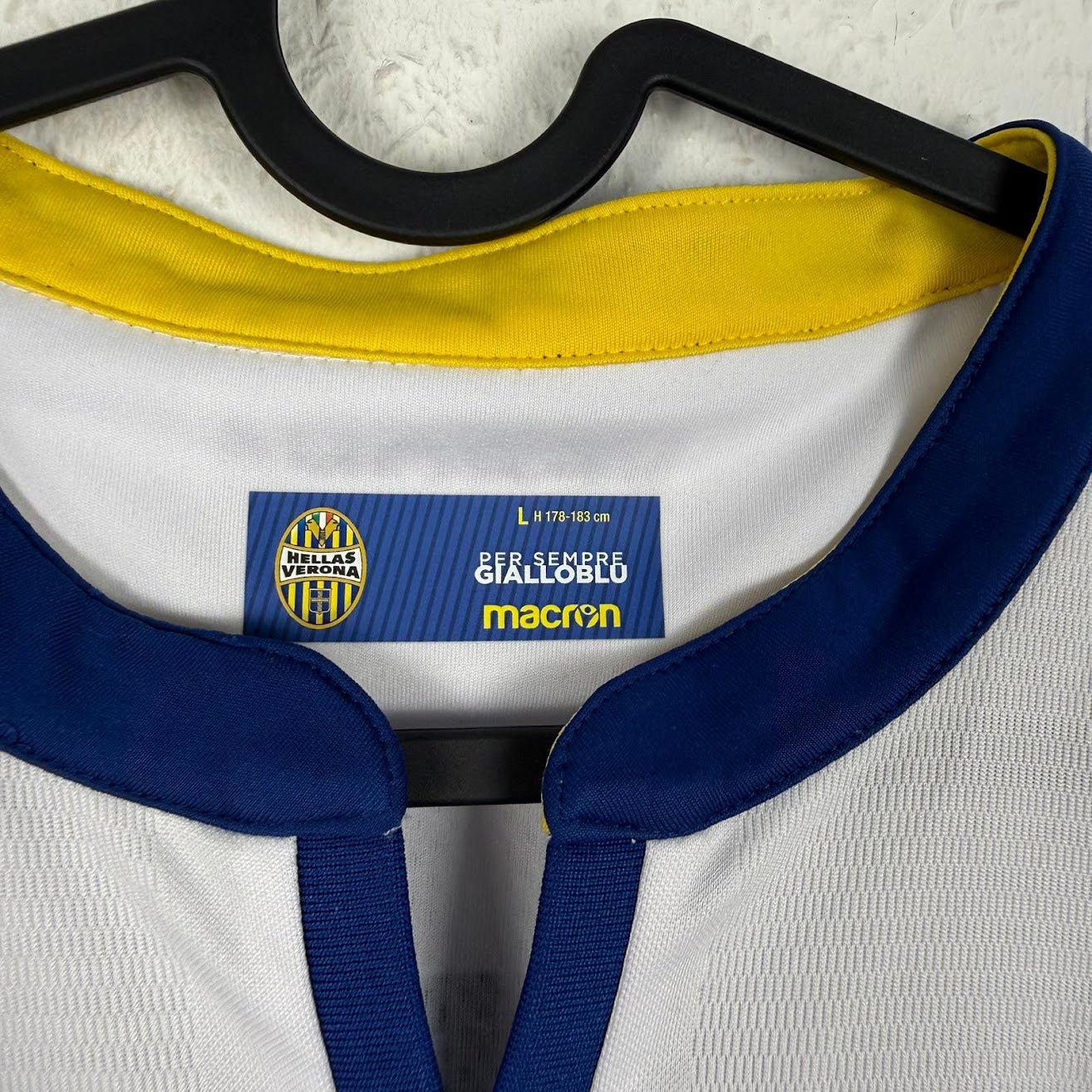 Trikot - Hellas Verona - Luca Marrone - 2018/2019 - L - Auswärts
