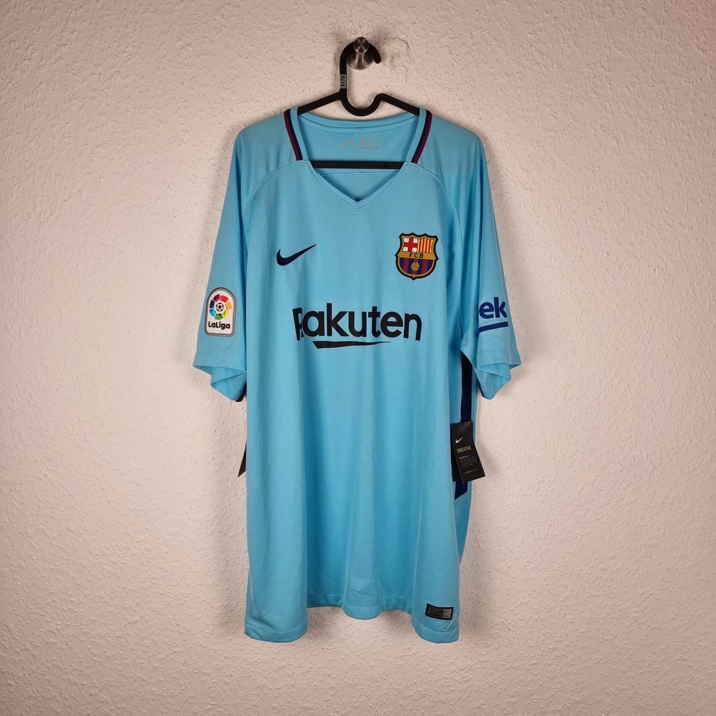 Trikot - FC Barcelona - Lionel Messi - 2017/2018 - XXL - Auswärts - Neu