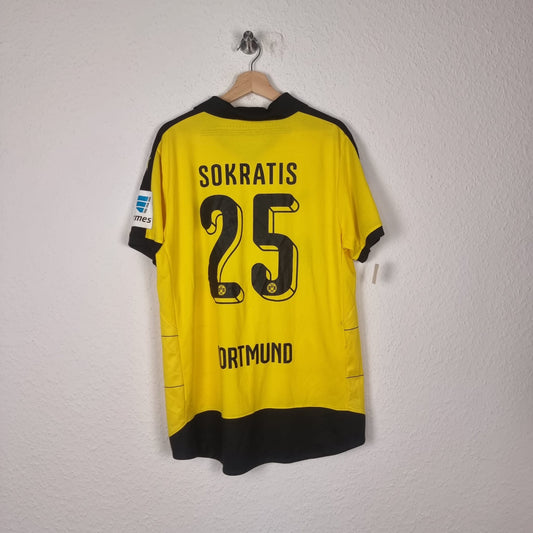 Trikot - Borussia Dortmund - Sokratis Papastathopoulos - 2015/2016 - XL - Heim