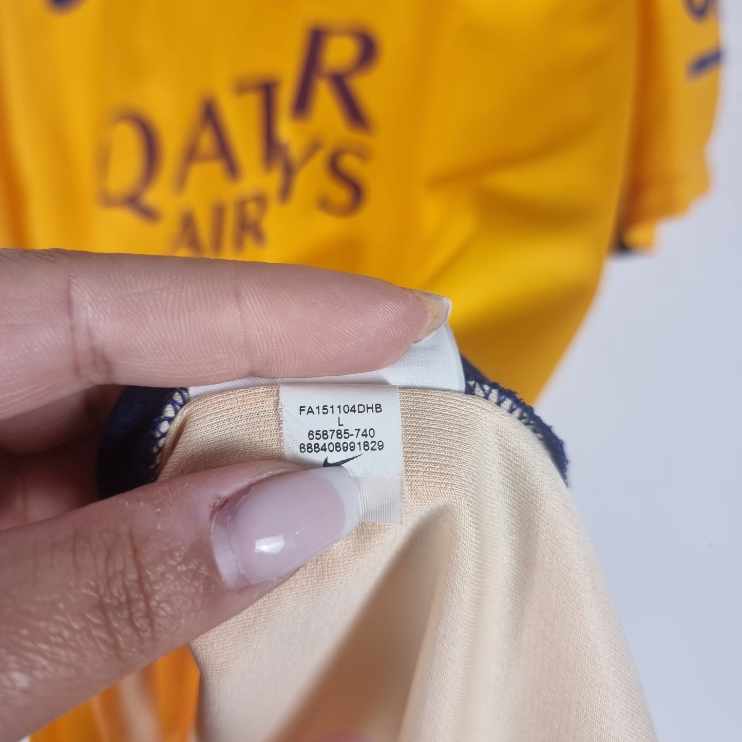 Trikot - FC Barcelona - Luis Suárez - 2015/2016 - L - Auswärts