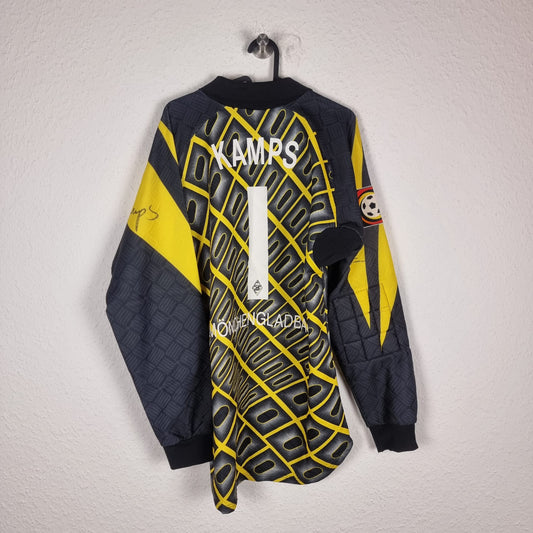 Torwarttrikot - Borussia Mönchengladbach - Uwe Kamps - 1998/1999 - M - Heim - Signiert