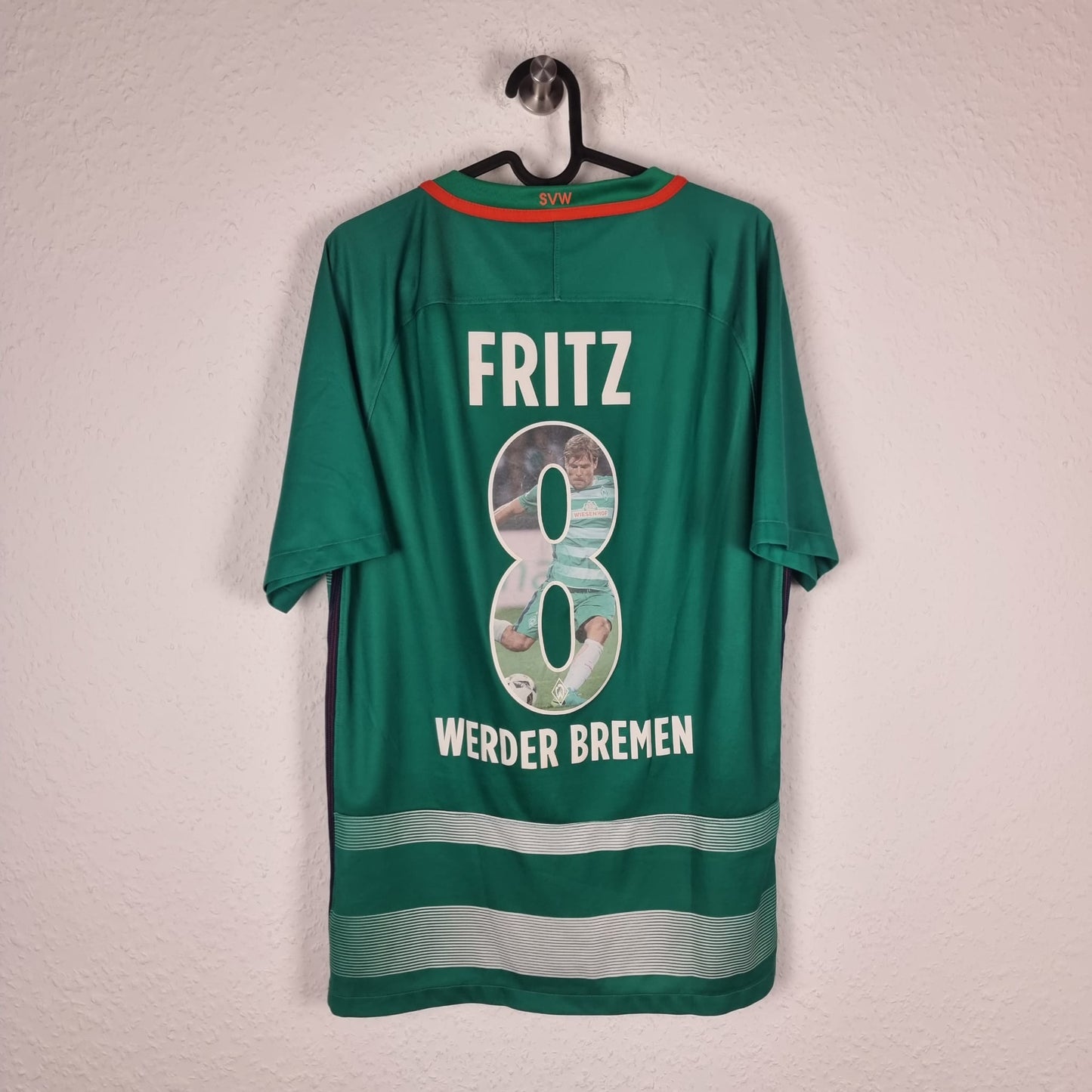 Special jersey - Werder Bremen - Clemens Fritz - 2016/2017 - M - Home
