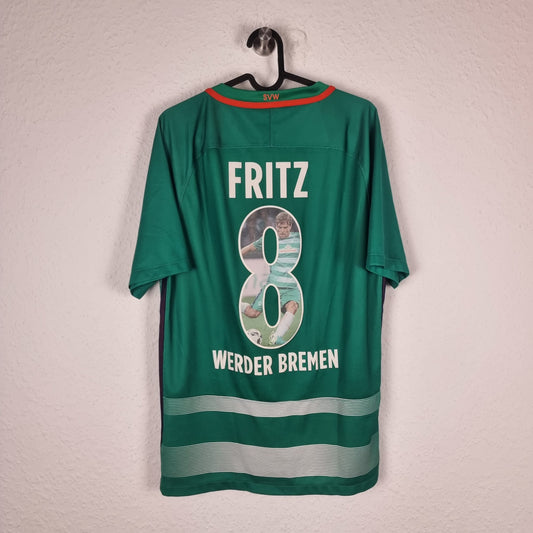 Sondertrikot - Werder Bremen - Clemens Fritz - 2016/2017 - M - Heim