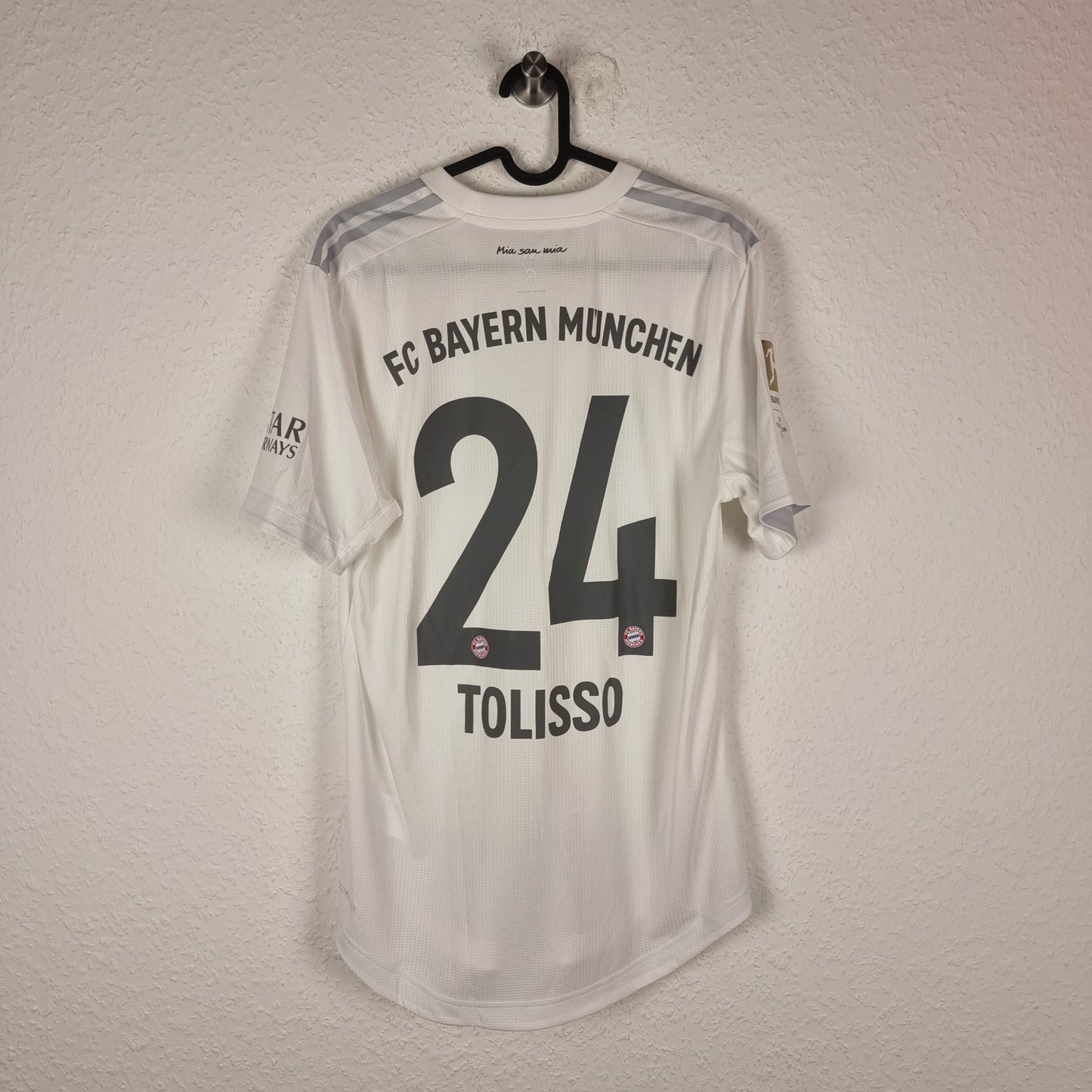 Jersey - FC Bayern Munich - Corentin Tolisso - 2019/2020 - Size 6 - Away - Player Issue
