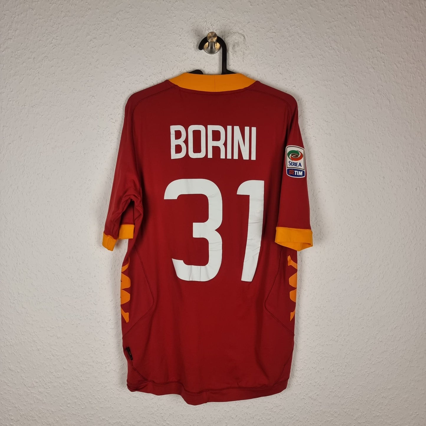 Trikot - AS Rom - Fabio Borini - 2011/2012 - M - Heim