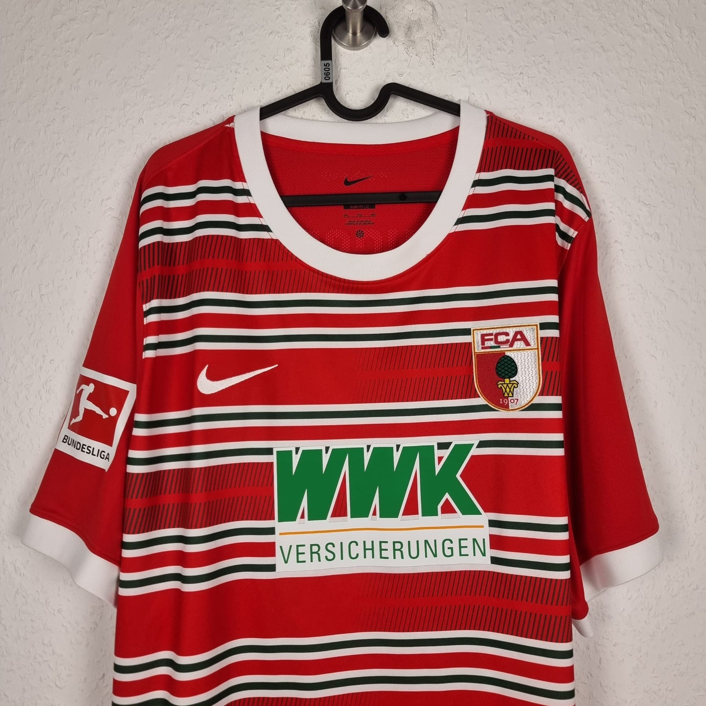 Trikot - FC Augsburg - Ermedin Demirović - 2022/2023 - 3XL - Heim