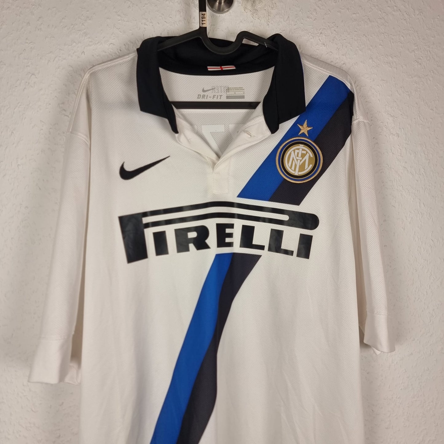 Trikot - Inter Mailand - Giampaolo Pazzini - 2011/2012 - L -  Auswärts
