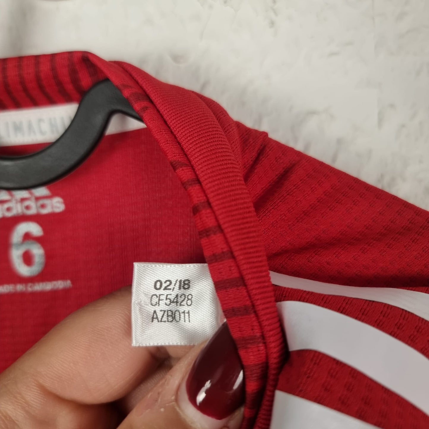 Jersey - FC Bayern Munich - Juan Bernat - 2018/2019 - Size 6 - Home - Player Issue
