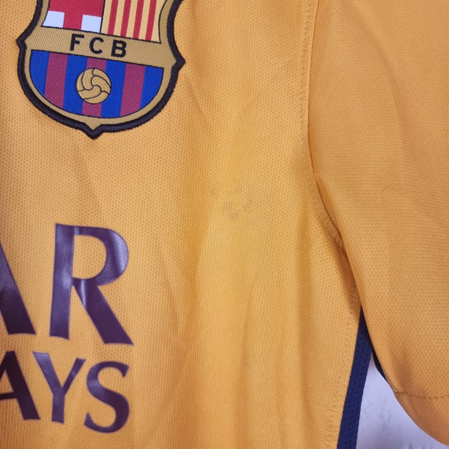 Trikot - FC Barcelona - Luis Suárez - 2015/2016 - S - Auswärts