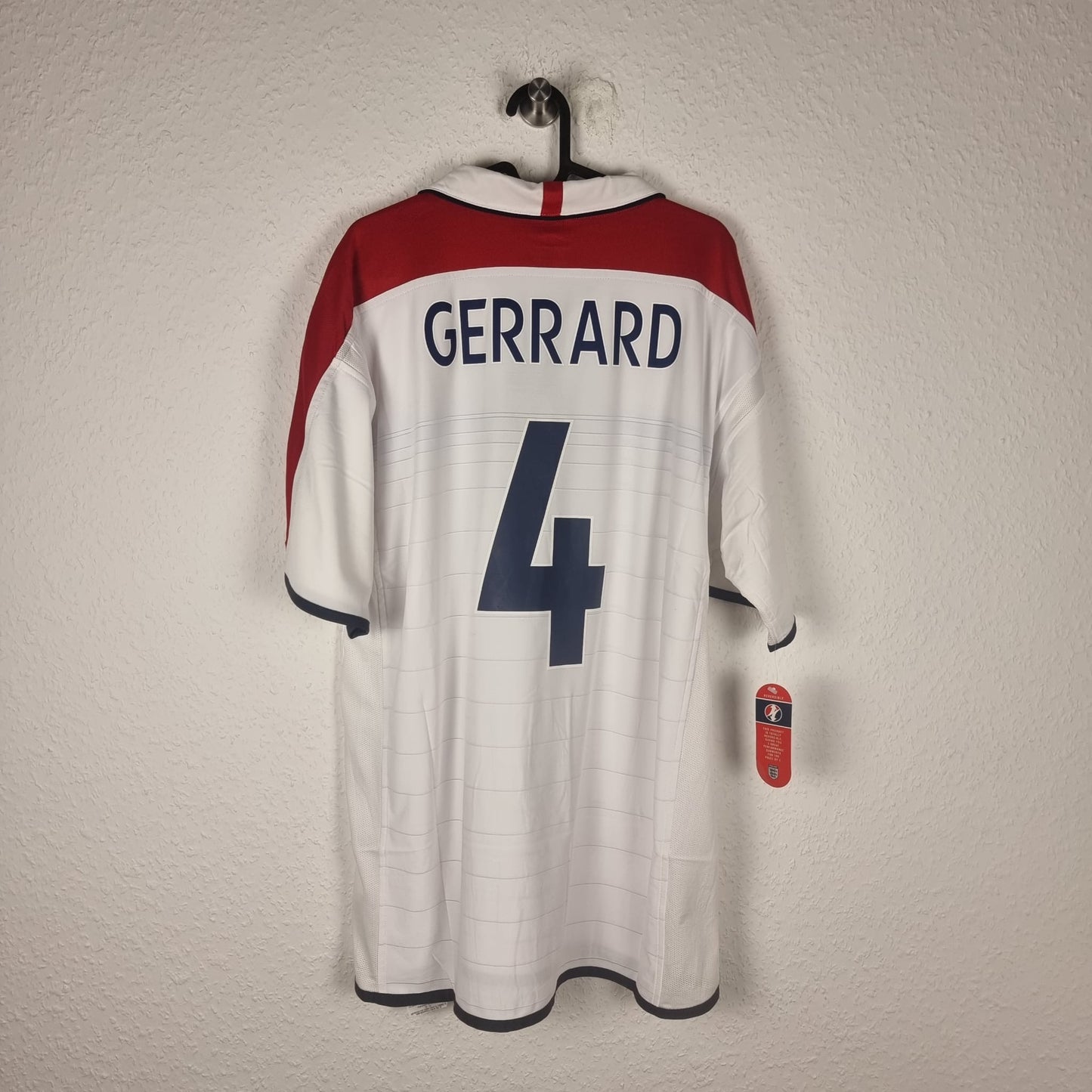 Trikot - England - Steven Gerrard - 2004 - XL - Neu - Heim