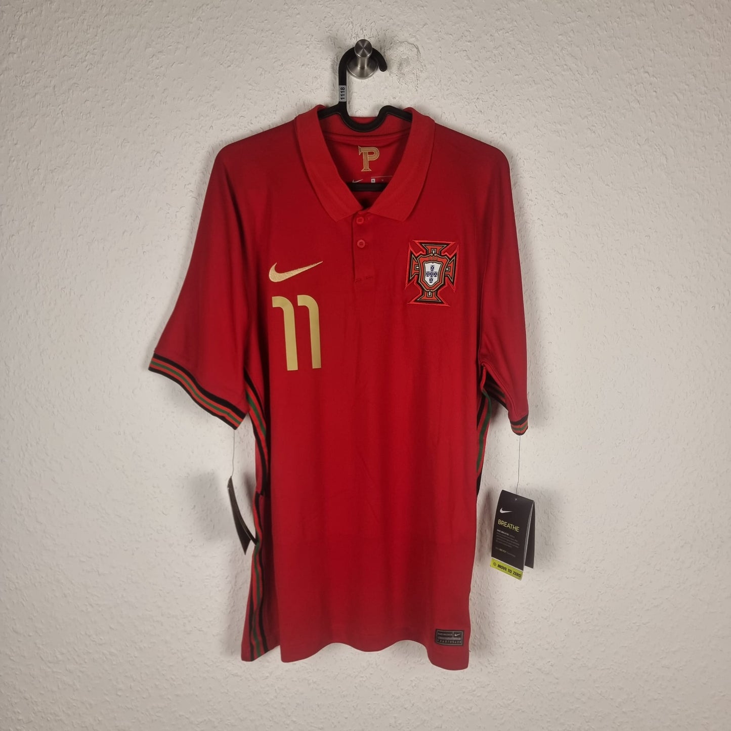 Jersey - Portugal - Bruno Fernandes - 2020 - M - Home - New