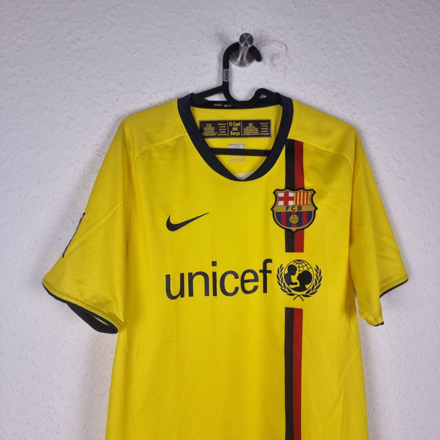 Trikot - FC Barcelona - 2008/2009 - S - Auswärts