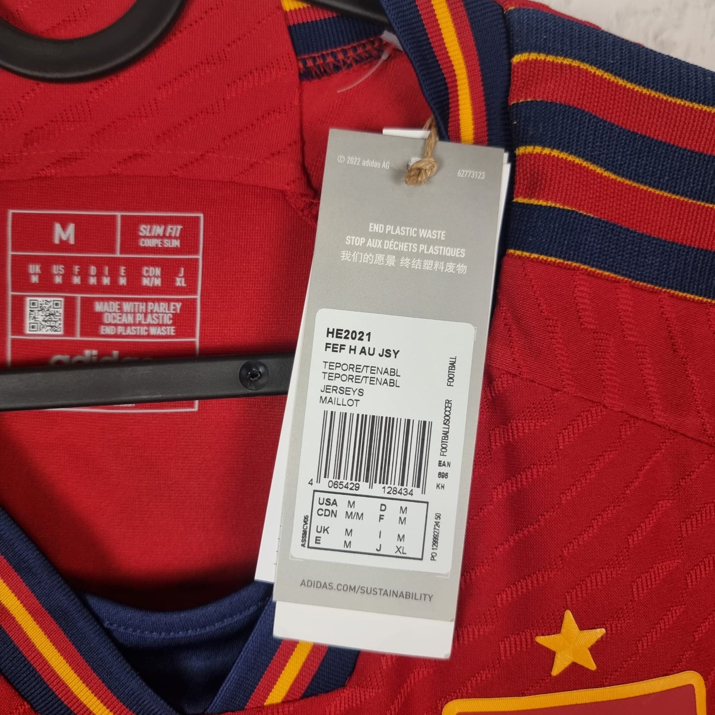 Trikot - Spanien - Sergio Busquets - 2022 - M - Neu - Heim