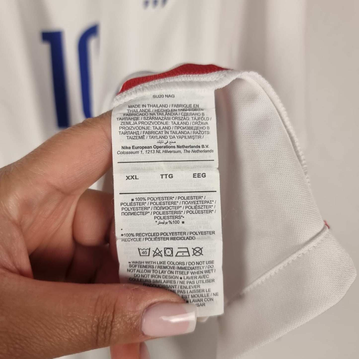 Trikot - Frankreich - Kylian Mbappé - 2020 - XXL - Auswärts