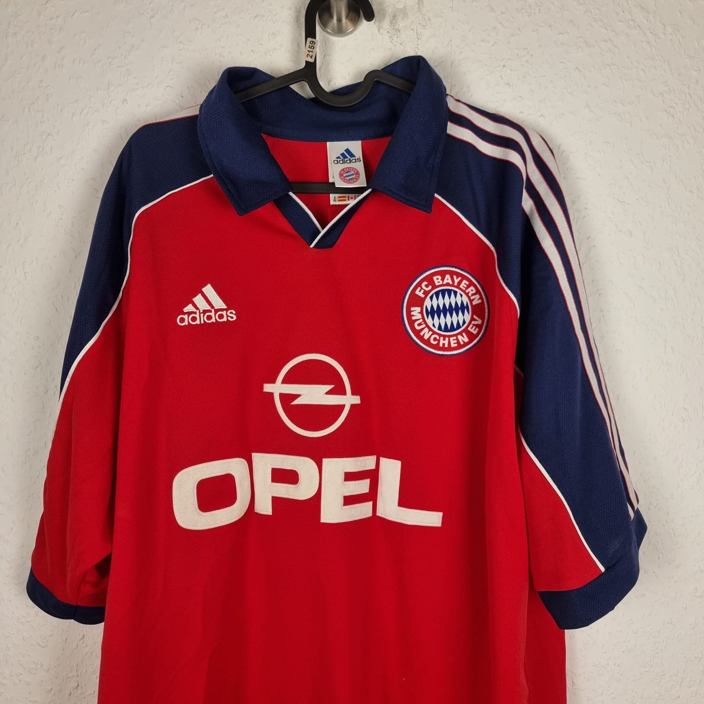 Trikot - FC Bayern München - Bixente Lizarazu - 1999/2000 - XL - Heim