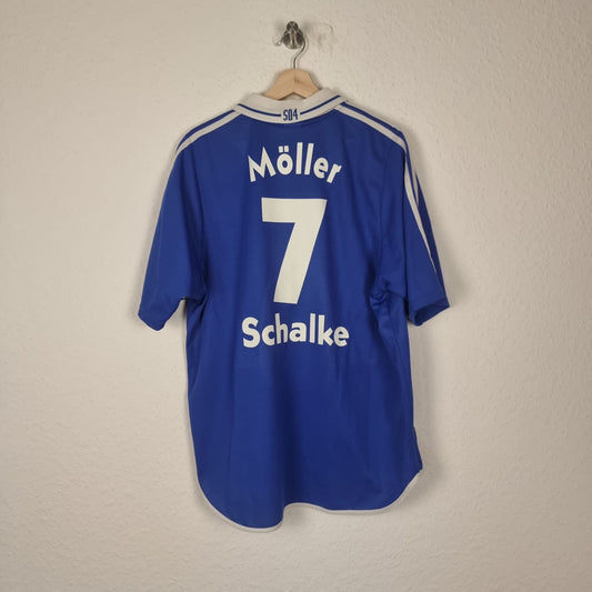 Trikot - Schalke 04 - Andreas Möller - 2001/2002 - XL - Heim