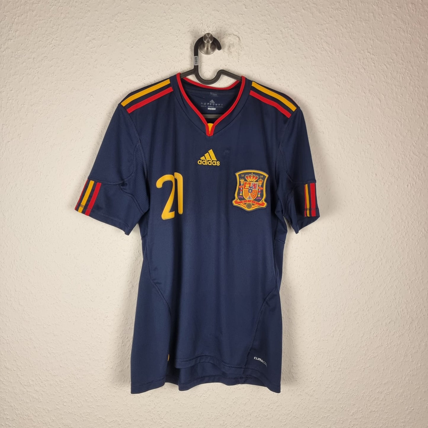 Trikot - Spanien - David Silva - 2010 - S - Auswärts