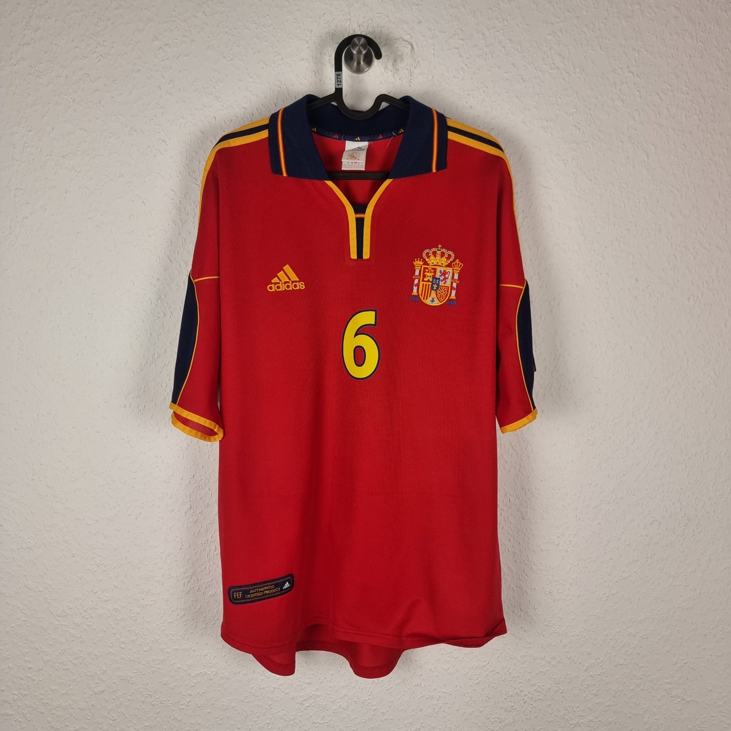 Trikot - Spanien - Fernando Hierro - 2000 - L - Heim