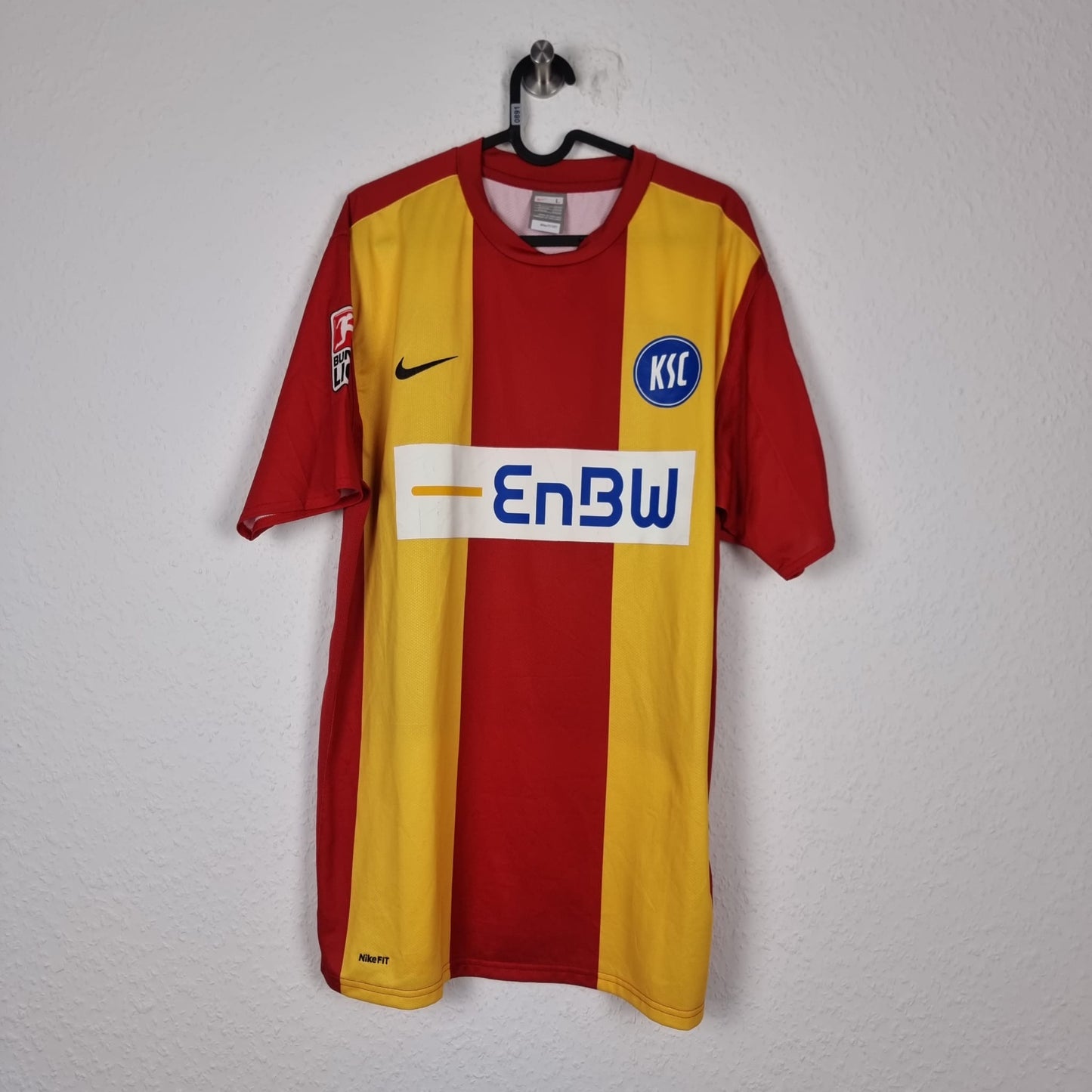 Trikot - Karlsruher SC (KSC) - Thorben Stadler - 2009/2010 - L - drittes