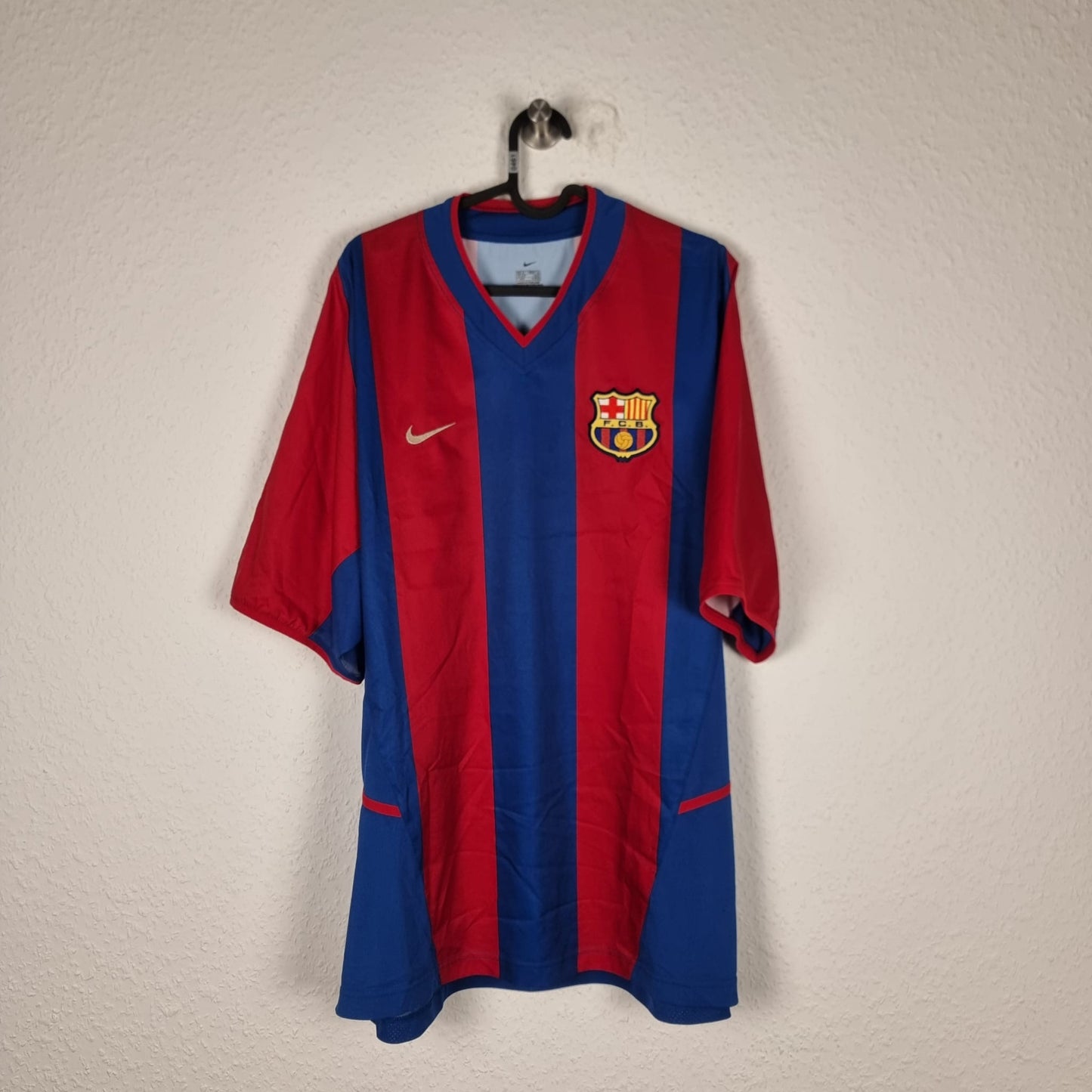Trikot - FC Barcelona - Luis Enrique - 2002/2003 - XL - Heim