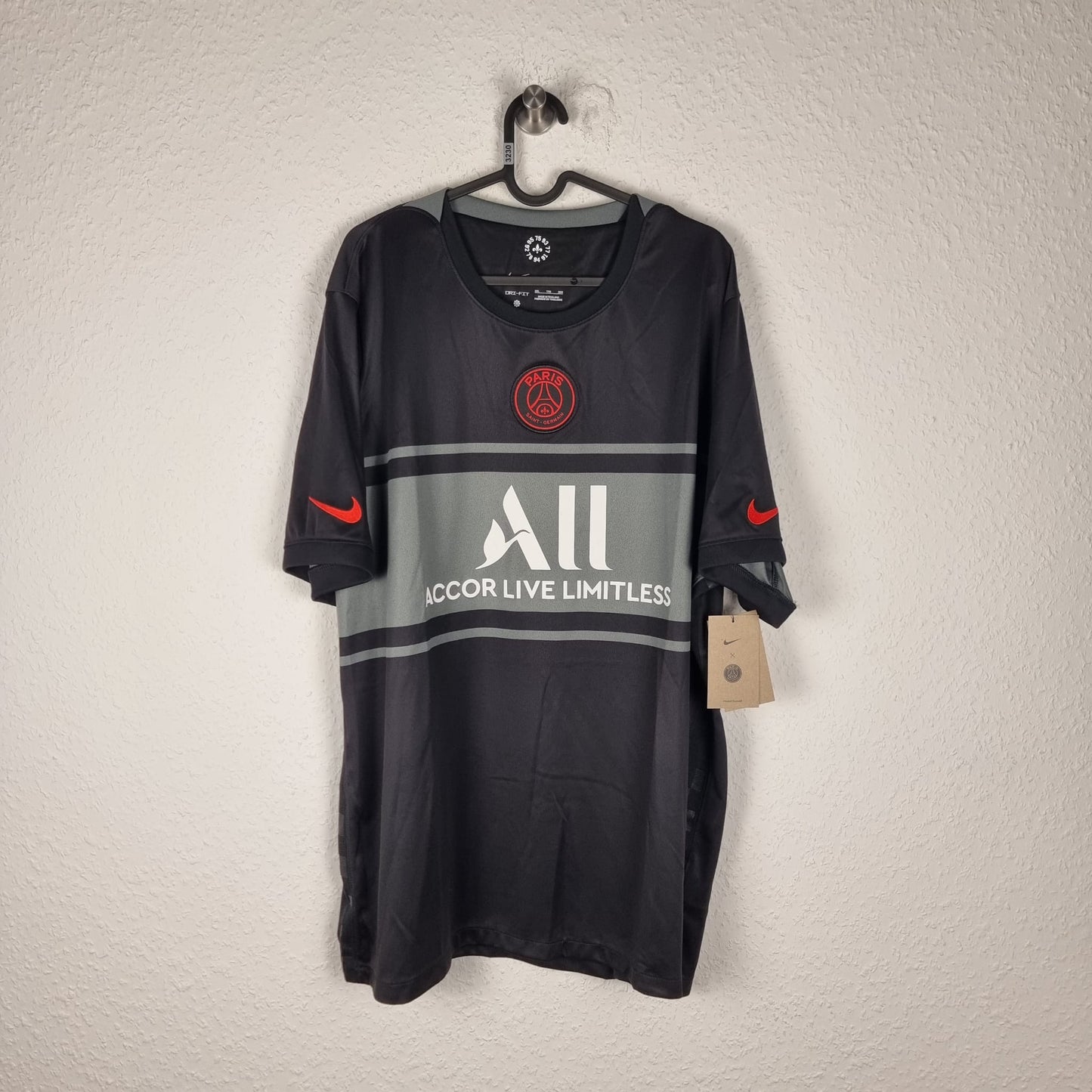 Jersey - Paris Saint-Germain (PSG) - Lionel Messi - 2021/2022 - XXL - Third - New