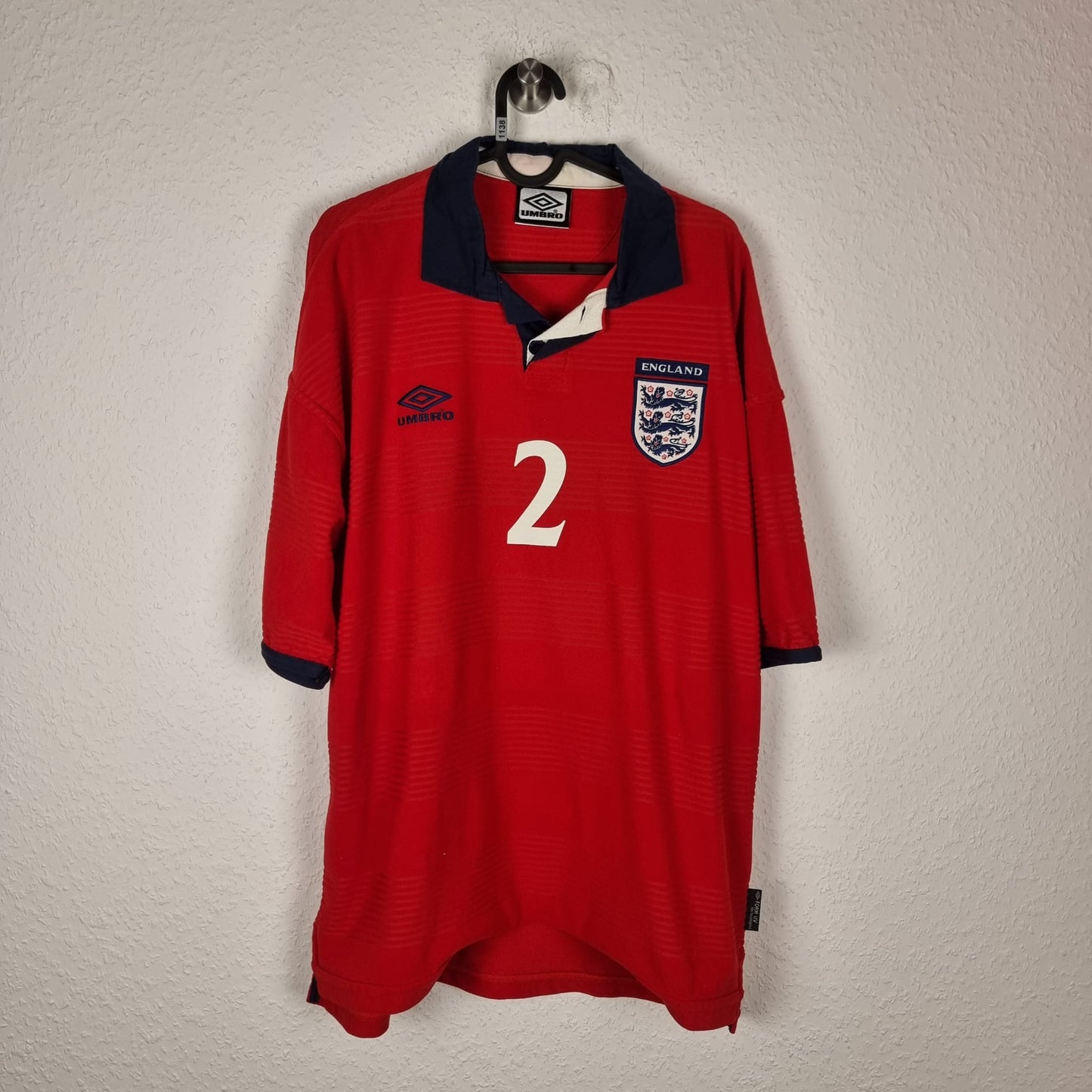 Trikot - England - Steven Gerrard - 1999 - L - Auswärts