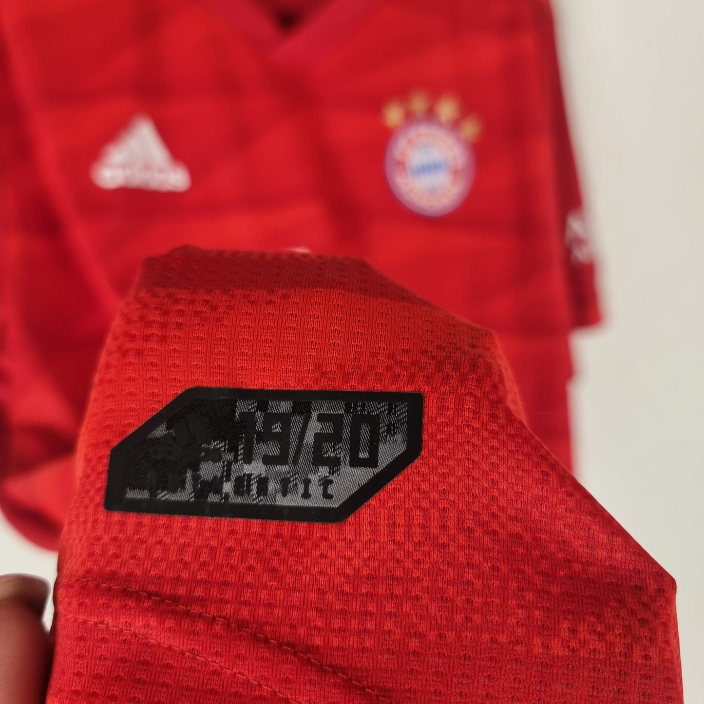 Trikot - FC Bayern München - Michaël Cuisance - 2019/2020 - Gr. 7 - Heim - Player Issue