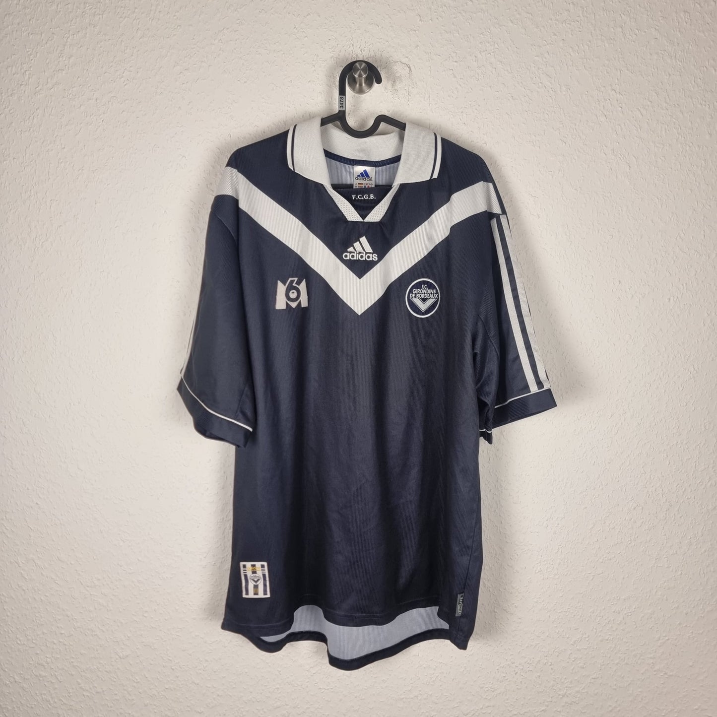 Trikot - Girondins Bordeaux - 2000/2001 - XL - Heim