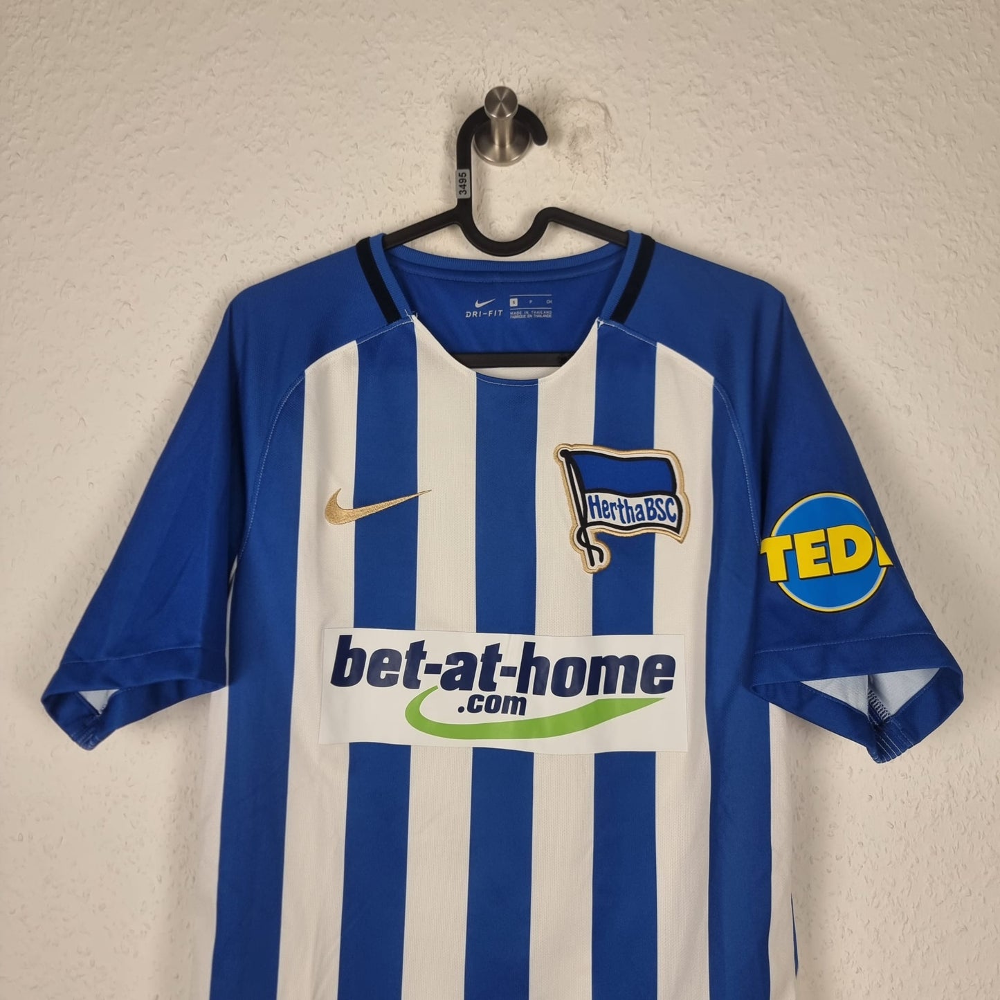 Trikot - Hertha BSC - Davie Selke - 2017/2018 - S - Heim