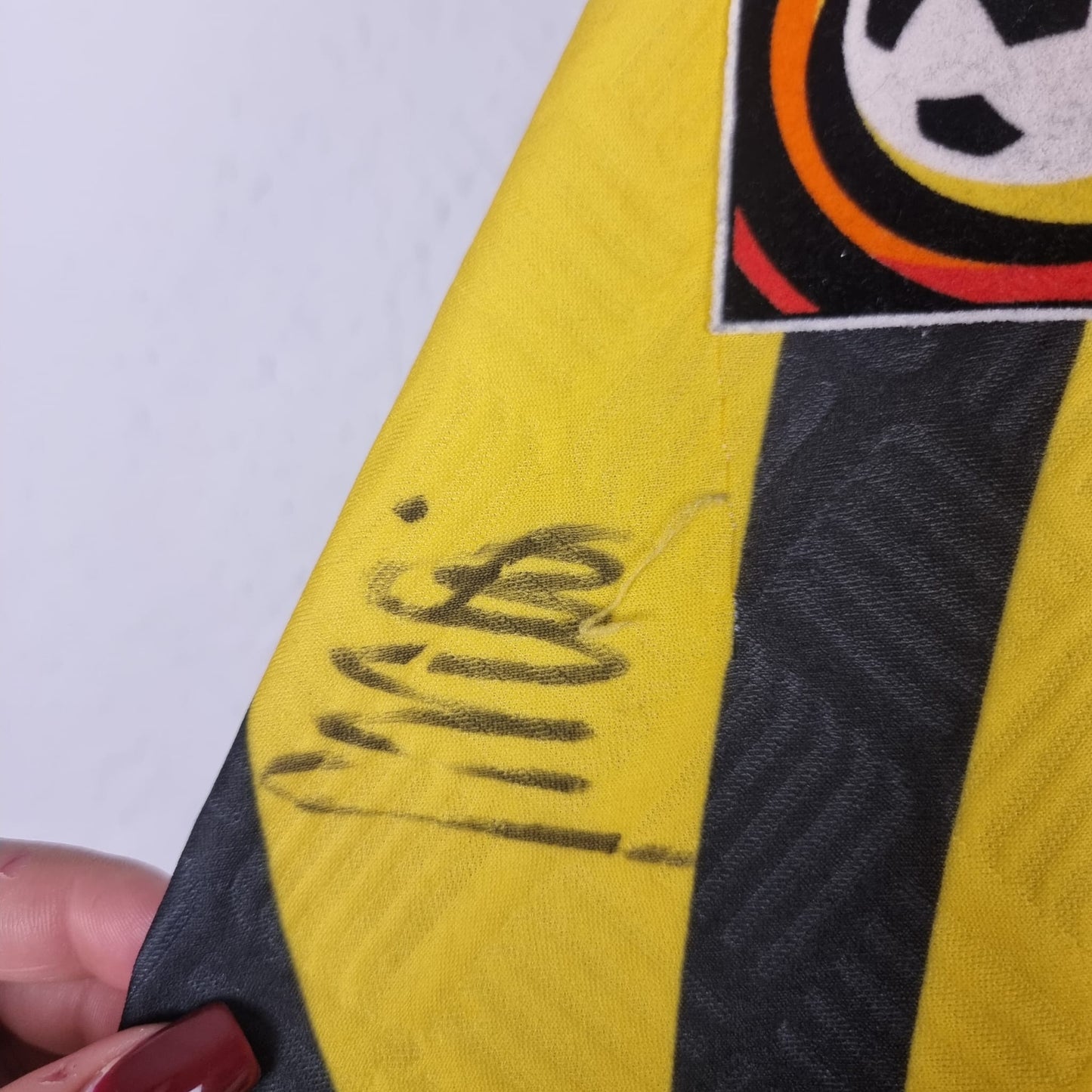 Goalkeeper Jersey - Borussia Mönchengladbach - Uwe Kamps - 1998/1999 - M - Home - Signed