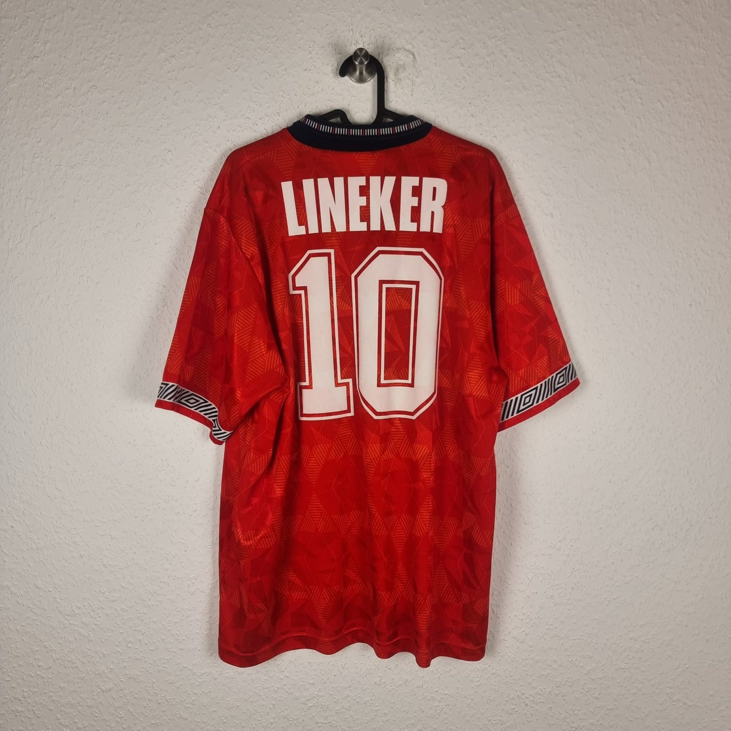 Jersey - England - Gary Lineker - 1990 - XL - Away