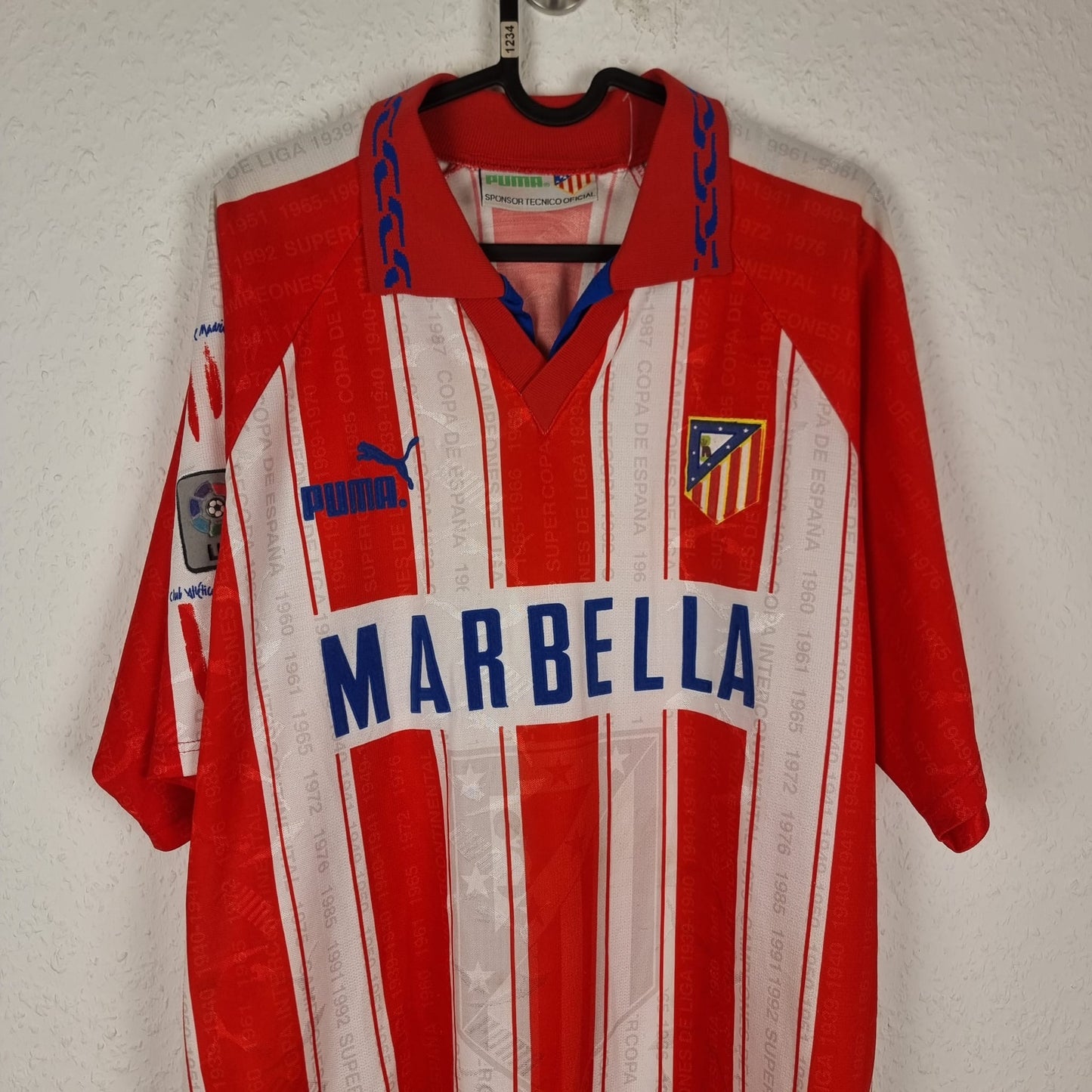 Trikot - Atlético Madrid - 1995/1996 - XL - Heim