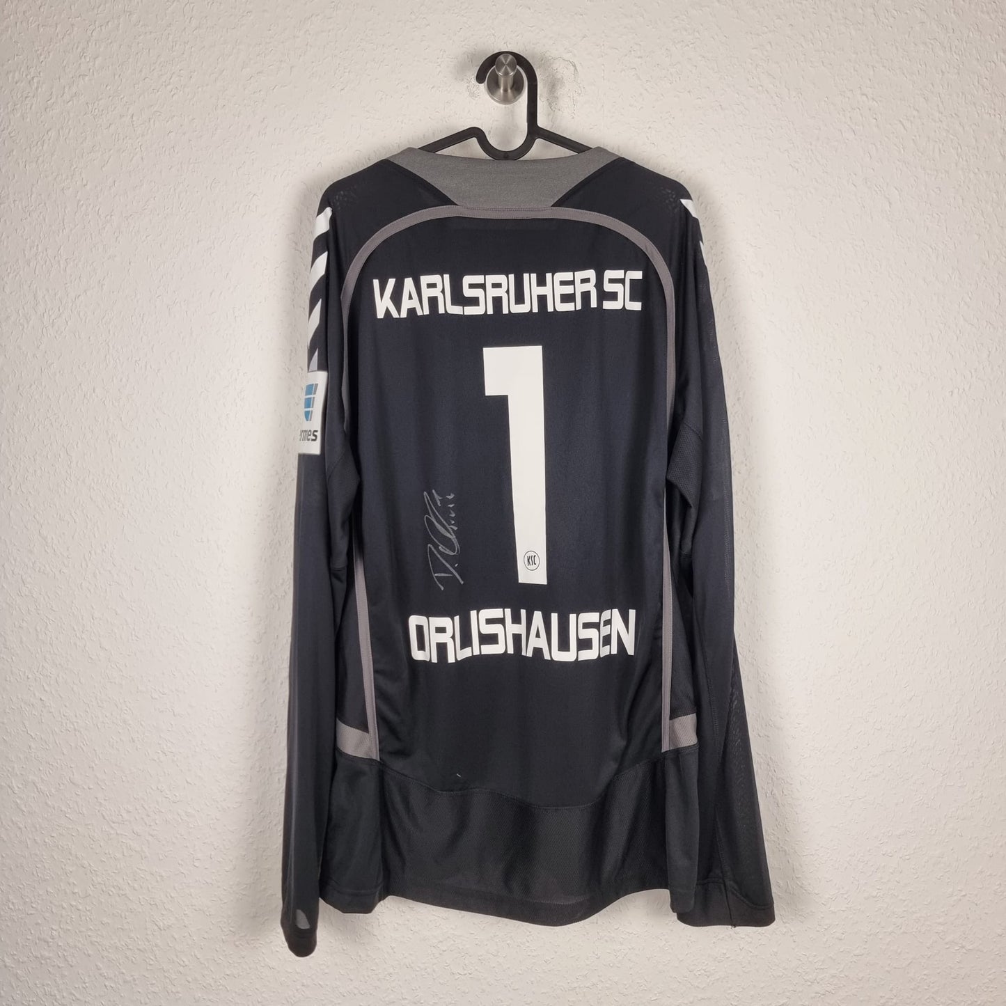Torwarttrikot - Karlsruher SC - Dirk Orlishausen - 2012/2013 - XL - Heim