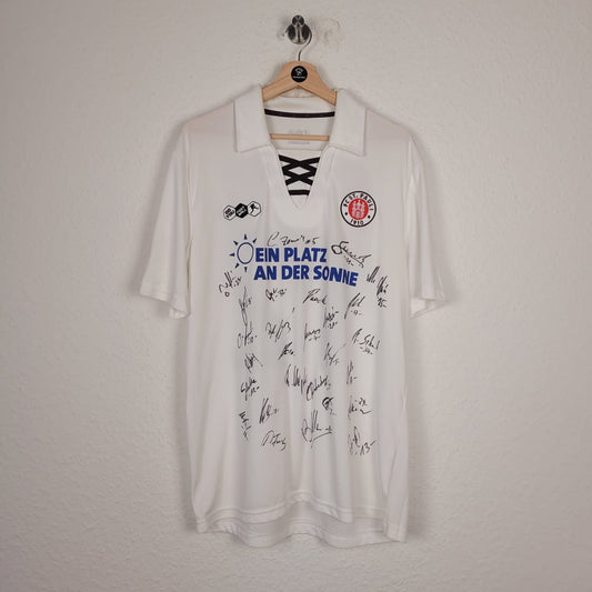 Trikot - FC St. Pauli - 2010/2011 - XL - teamsigniert - Auswärts