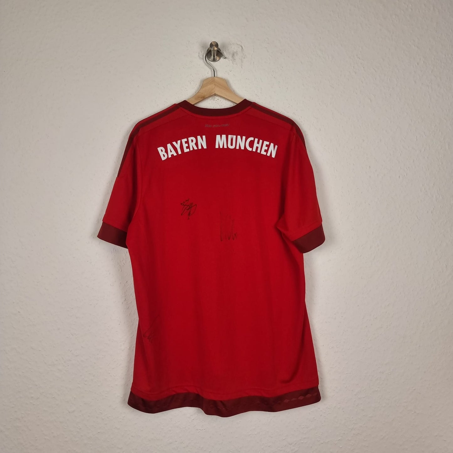 Trikot - FC Bayern München - 2015/2016 - XL - signiert - Heim