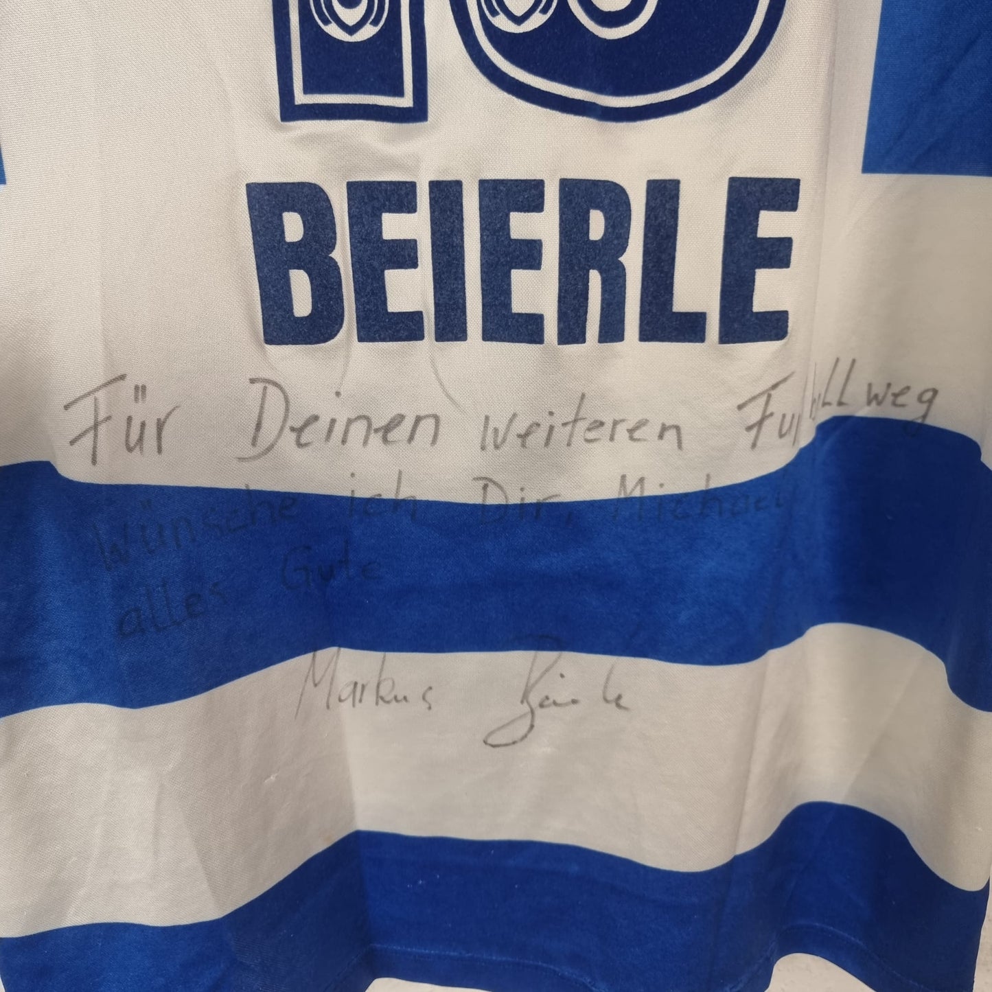 Trikot - MSV Duisburg - Markus Beierle - 1999/2000 - XL - matchworn - Heim