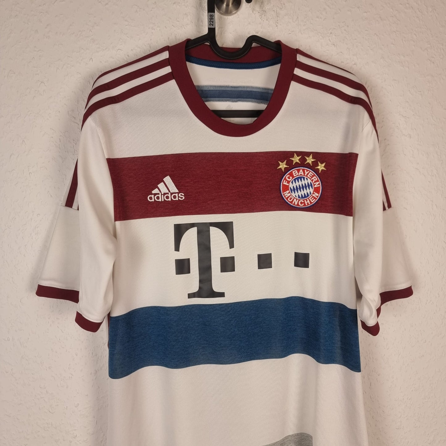 Trikot - FC Bayern München - Robert Lewandowski - 2014/2015 - M - Auswärts