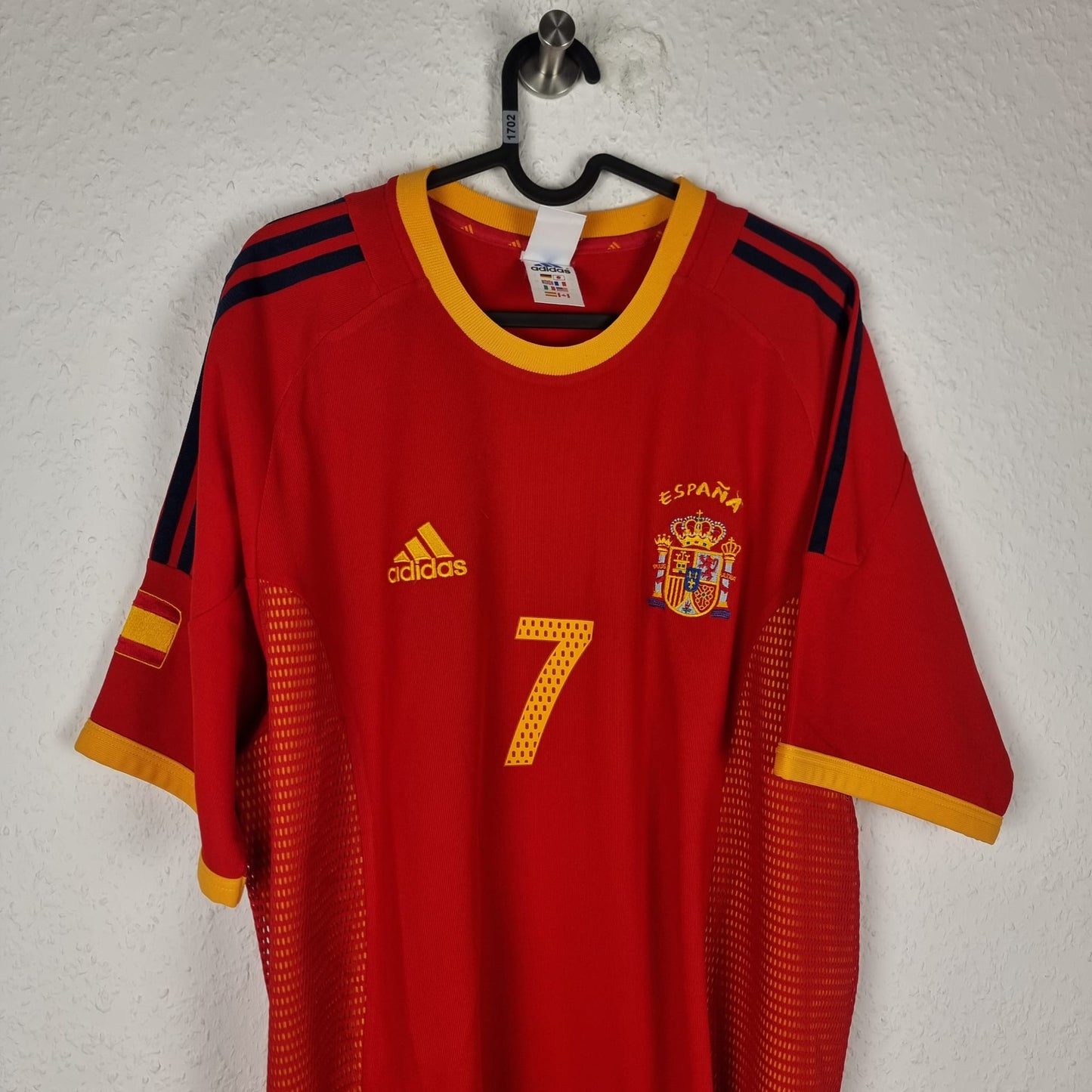Trikot - Spanien - Raúl - 2002 - L - Heim
