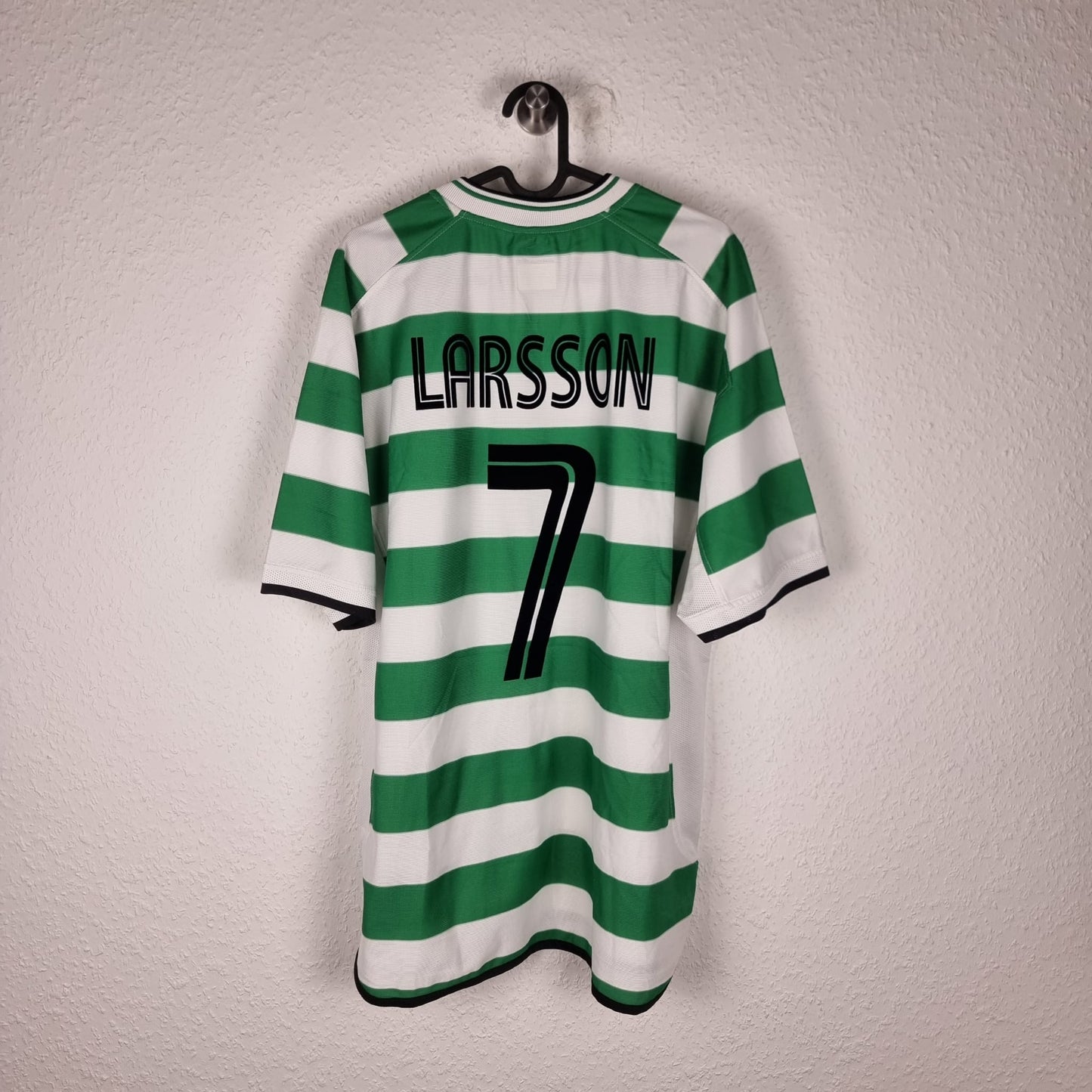 Trikot - Celtic Glasgow - Henrik Larsson - 2001/2002 - XL - Heim