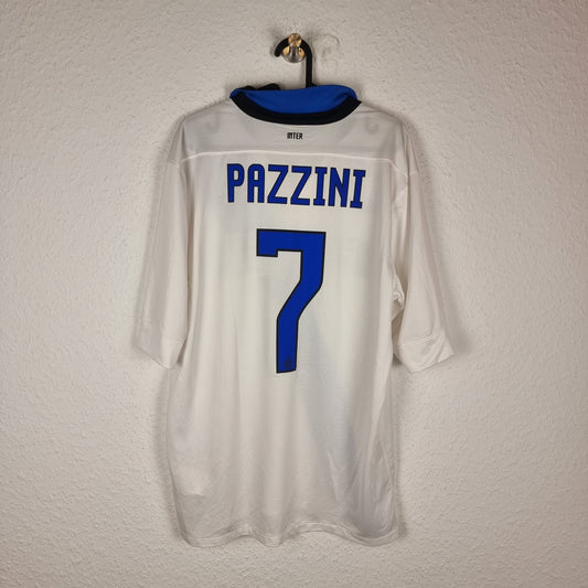 Trikot - Inter Mailand - Giampaolo Pazzini - 2011/2012 - L -  Auswärts