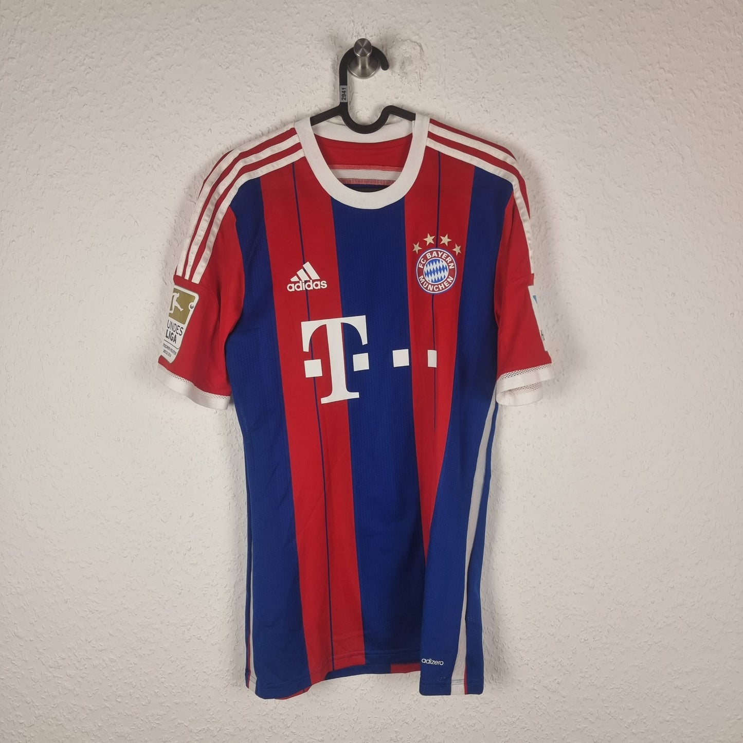 Jersey - FC Bayern München - Juan Bernat - 2014/2015 - Size 6 - Home - Player Issue