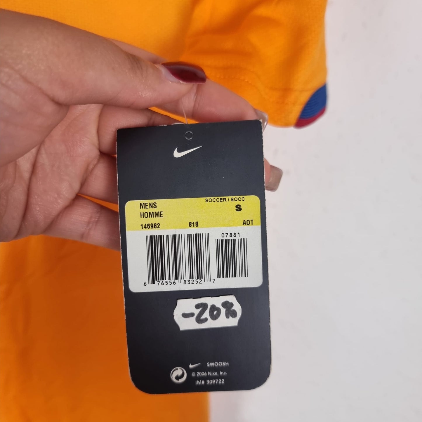 Trikot - FC Barcelona - Lionel Messi - 2006/2007 - S - Neu - Auswärts