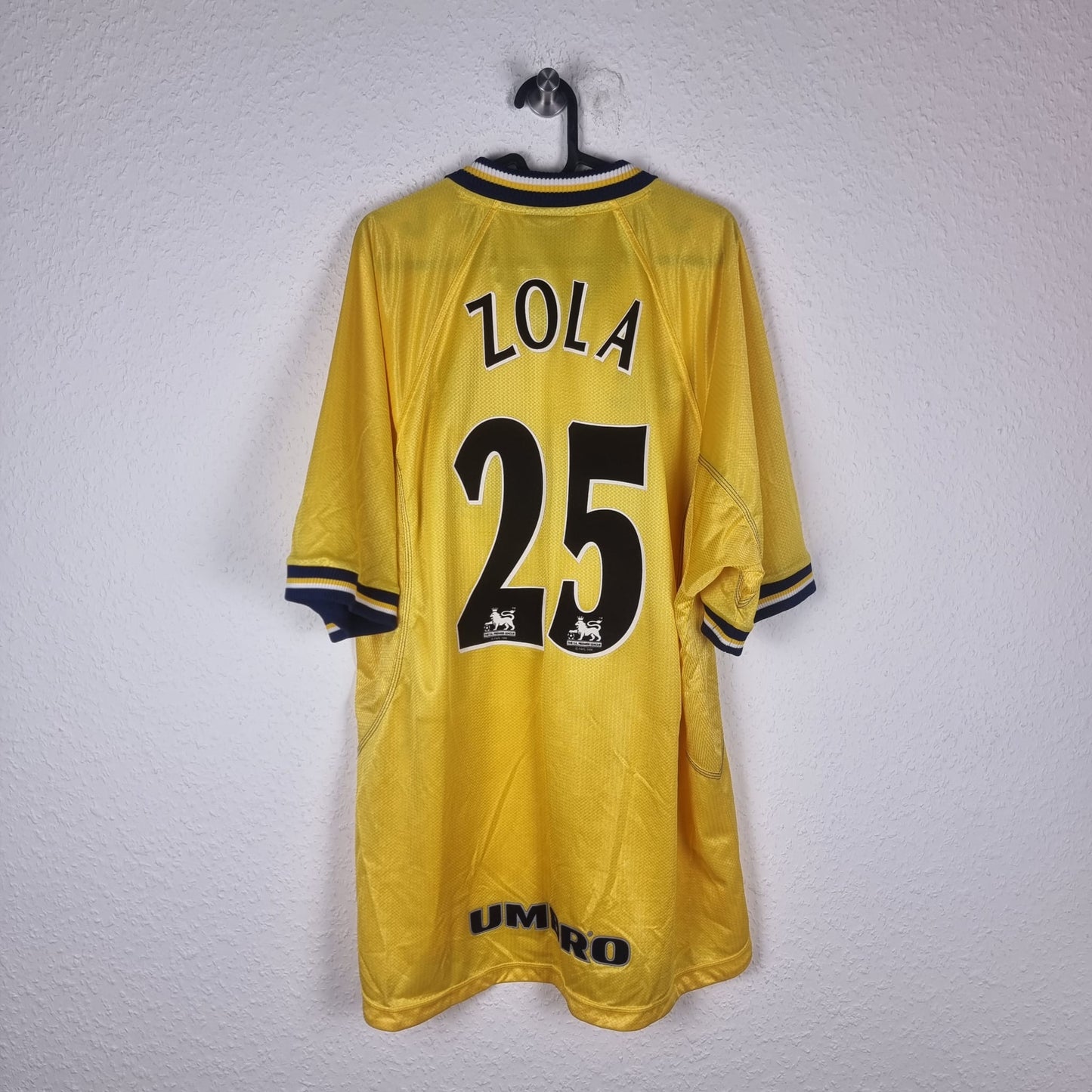 Trikot - Chelsea FC - Gianfranco Zola - 1998/1999 - XXL - drittes
