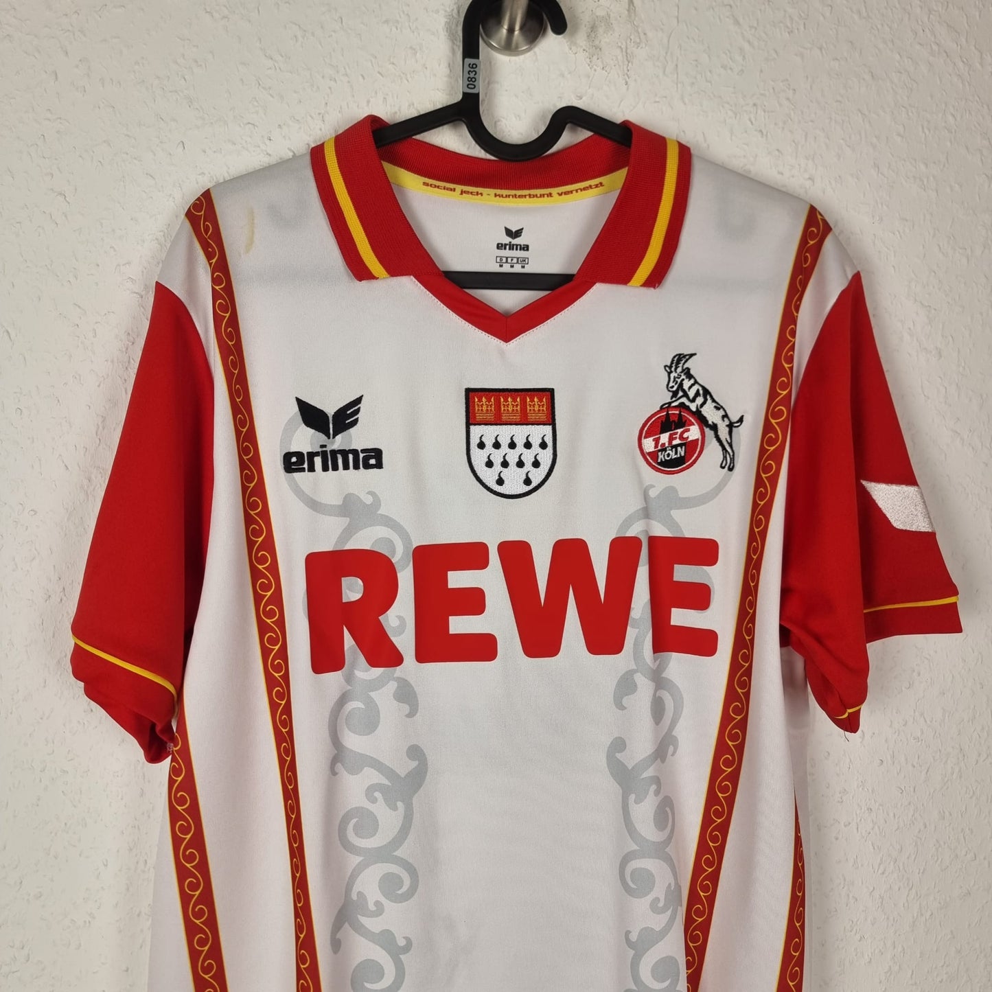 Sondertrikot - 1. FC Köln - Jonas Hector - 2014/2015 - M - Karnevalstrikot