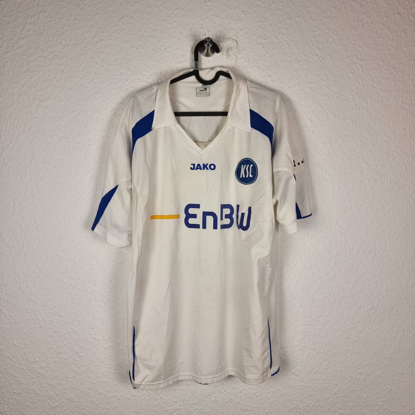 Trikot - Karlsruher SC - Godfried Aduobe - 2007/2008 - XL - Auswärts - matchworn