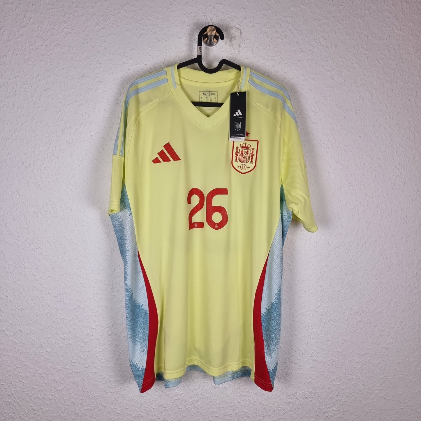 Trikot - Spanien - Pedri - 2024 - XL - Neu - Auswärts
